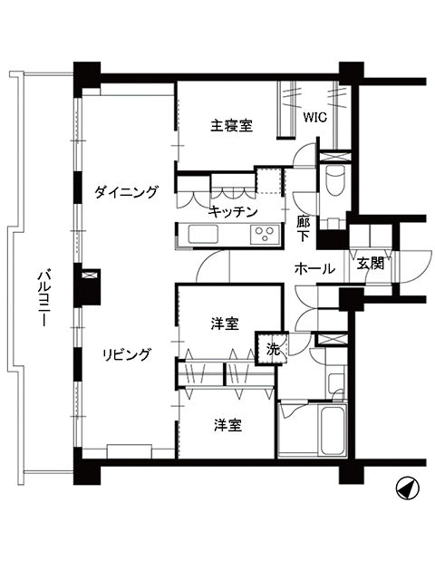 ビフォーアフター平面図