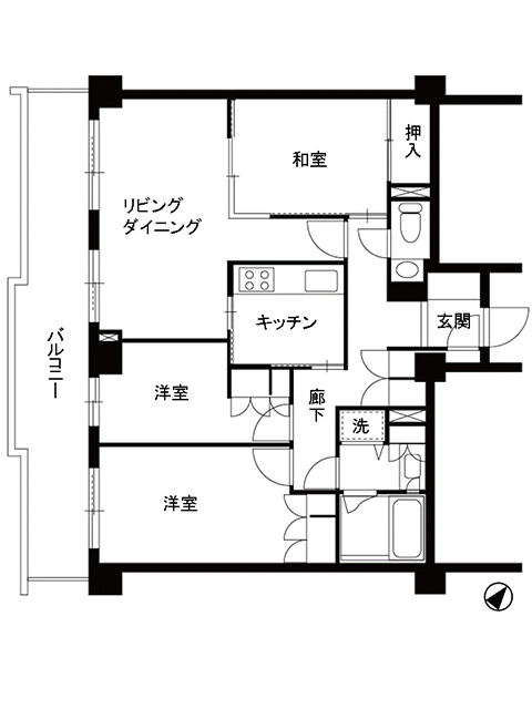 ビフォーアフター平面図