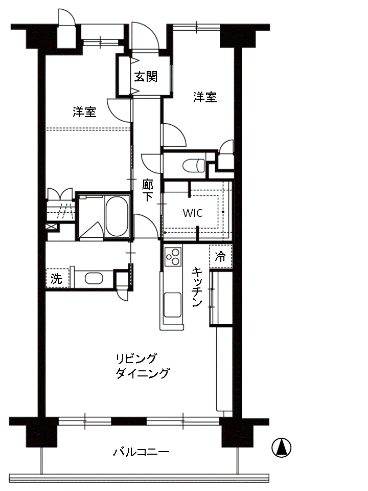 ビフォーアフター平面図