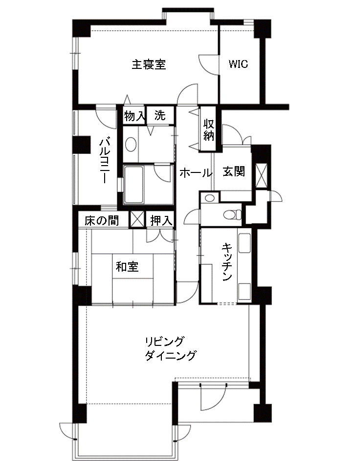 ビフォー平面図