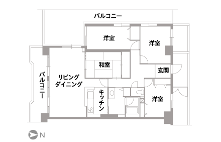 改装前の図面