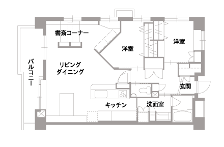 アフター平面図