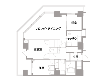 改装前の図面