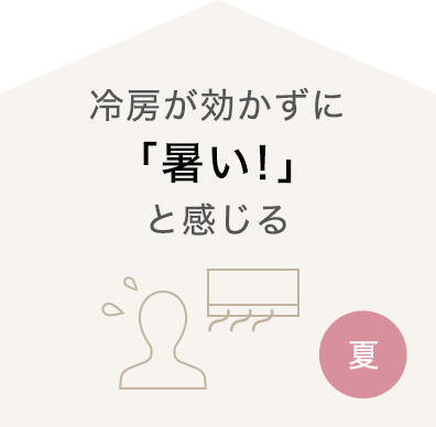 （夏）冷房が効かずに「暑い！」と感じる