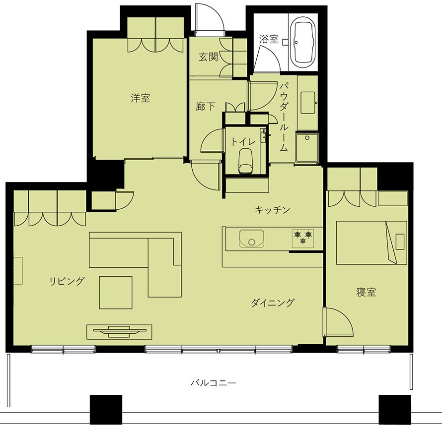 ビフォーアフター平面図