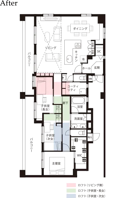 AFTER | 間取り図