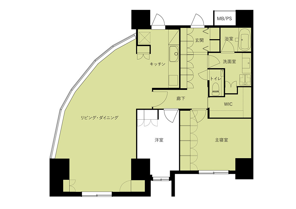 改装後の図面