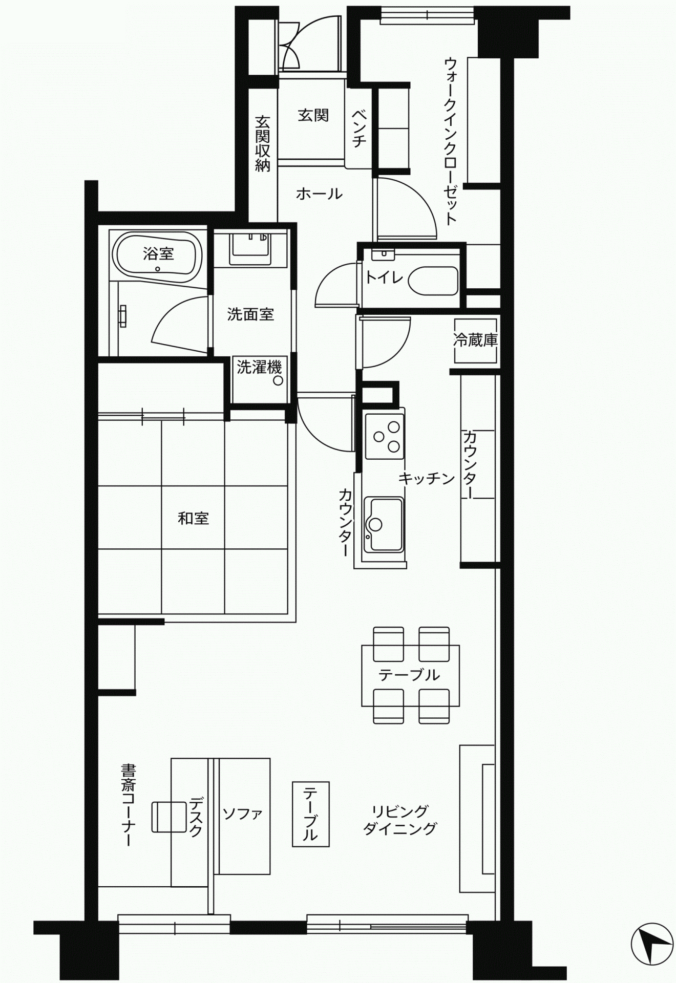 ビフォーアフター平面図