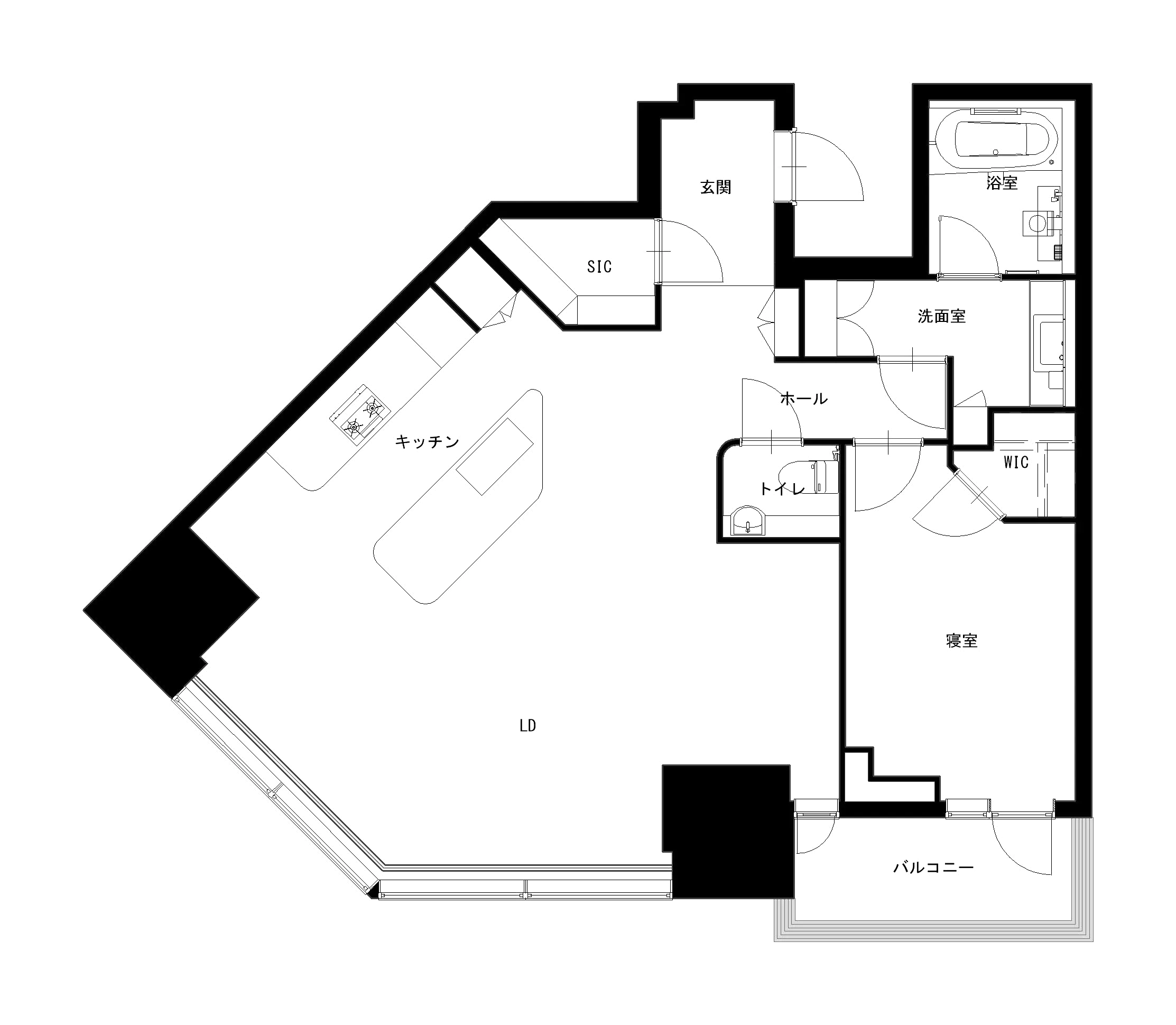 ビフォー平面図