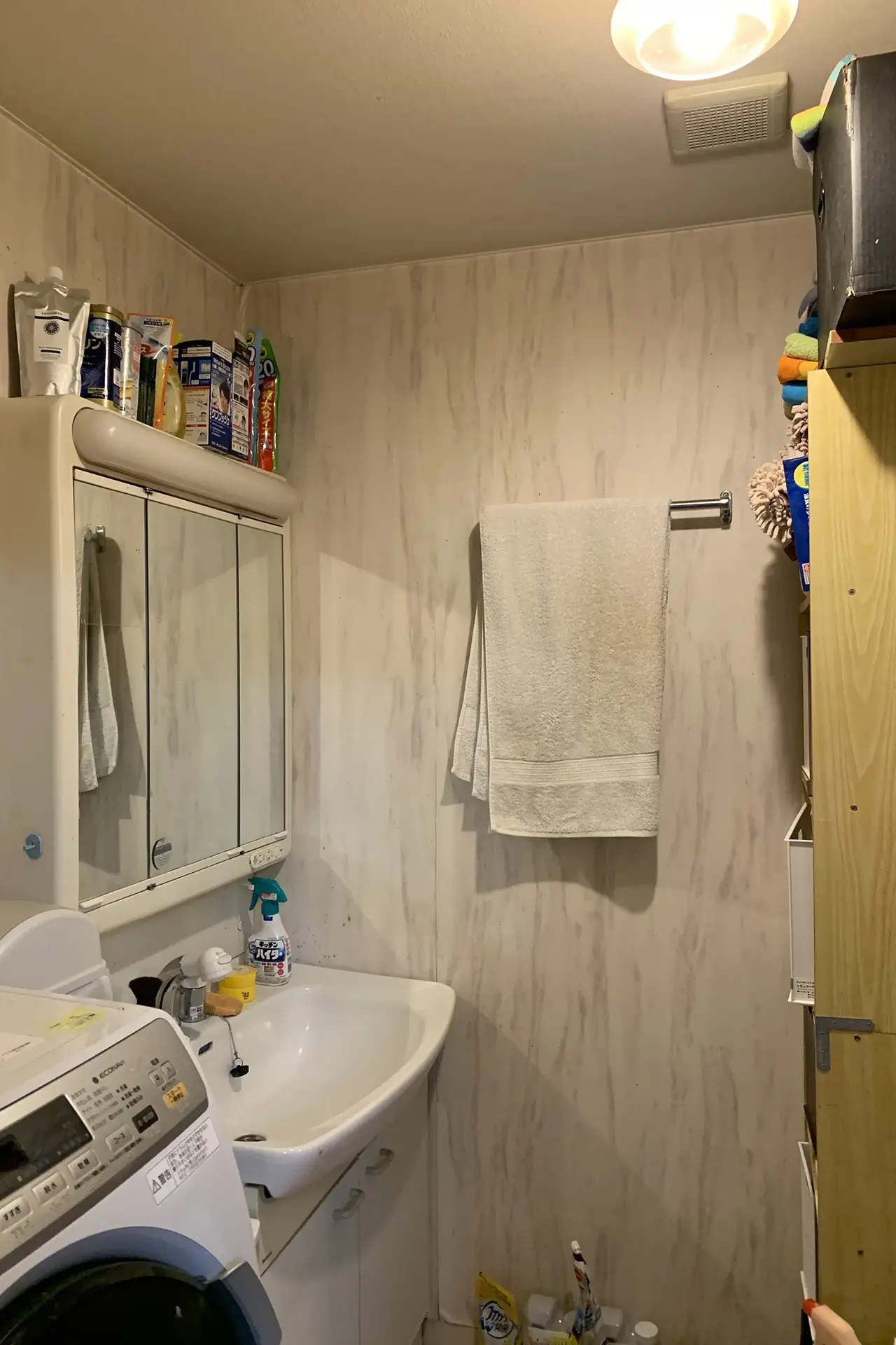 既存の洗面室