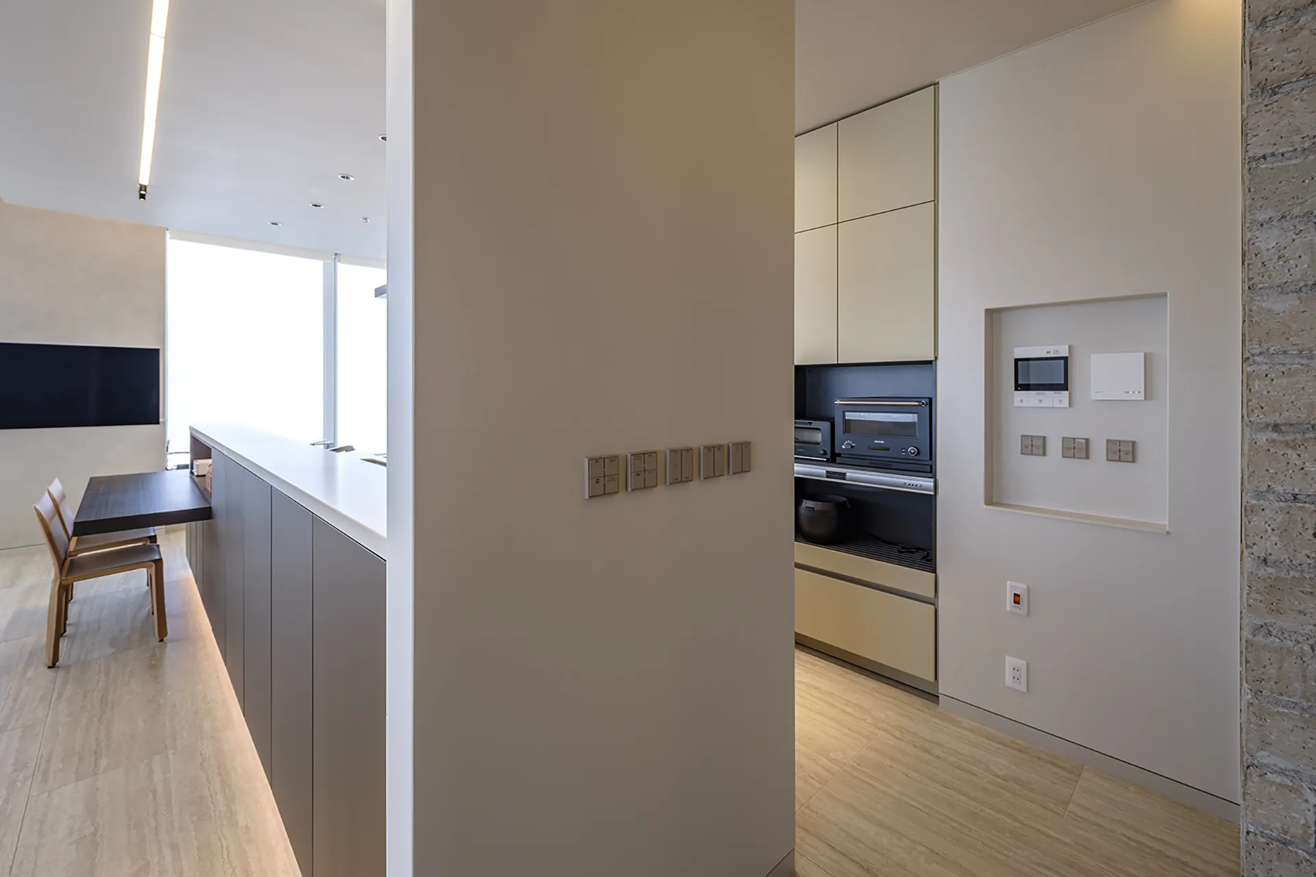 スイッチプレートなどにもこだわった