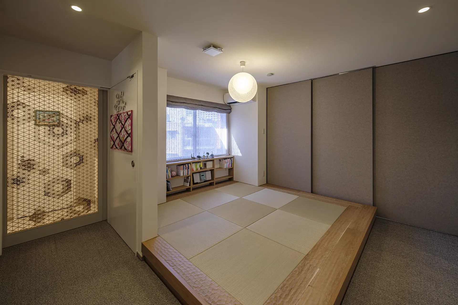 来客の寝室など様々用途に使える空間