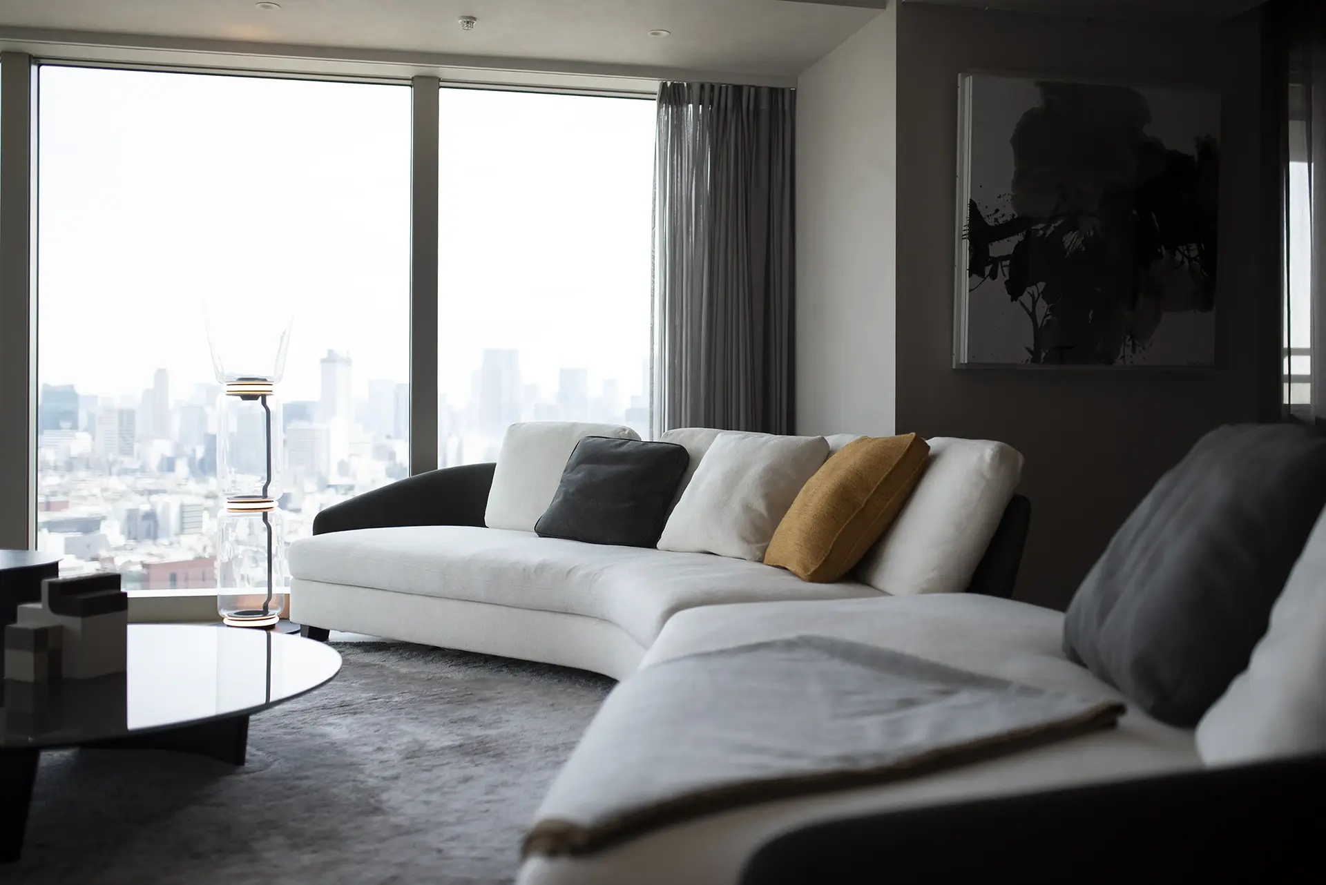 美しさを放つMinottiのソファ