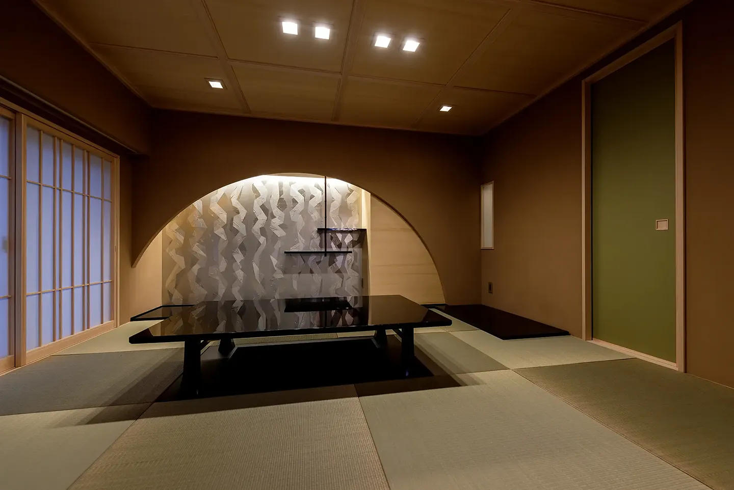 い草の畳を使用した和室