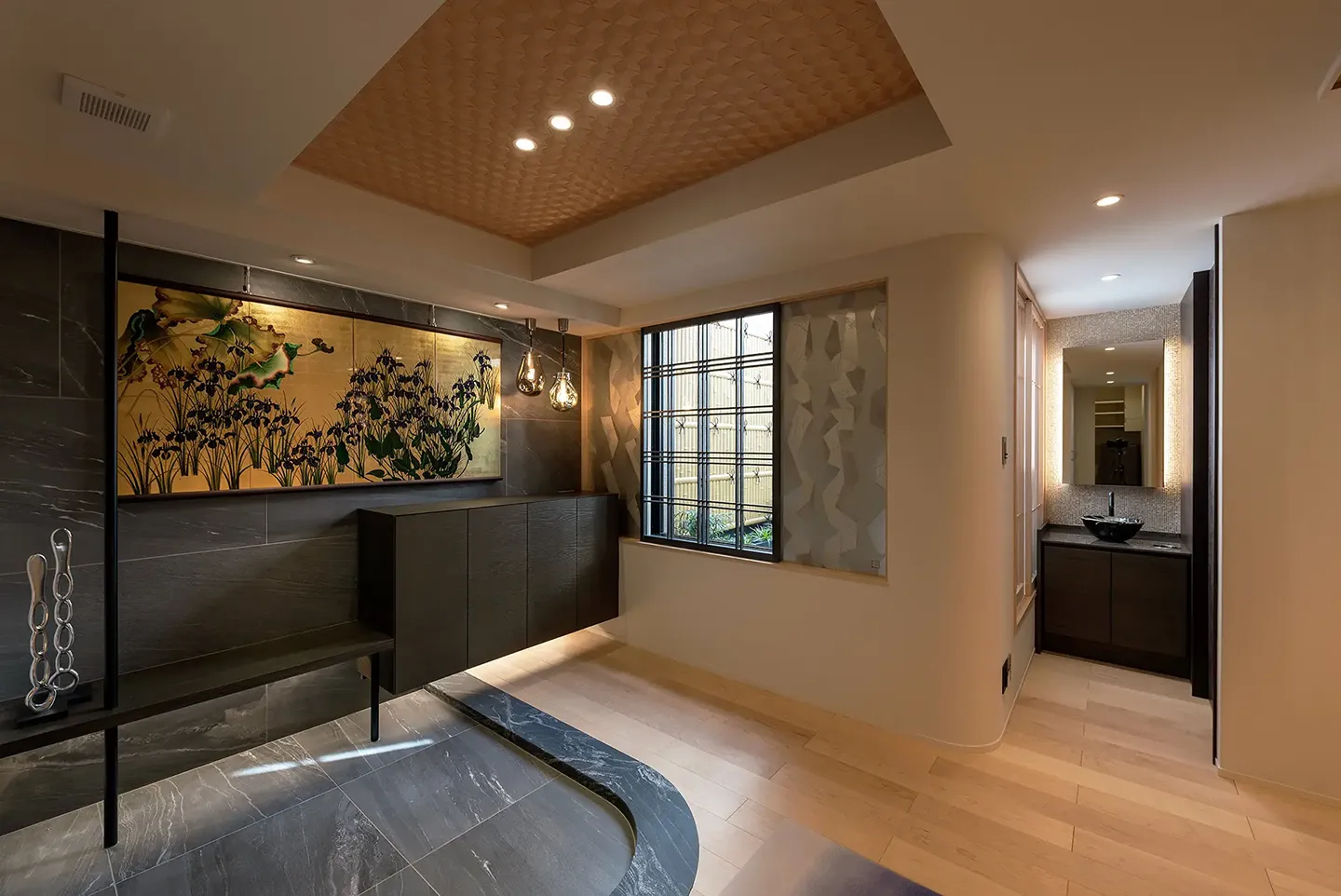 日本的な美しさにリノベーションしたマンション